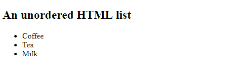 آموزش لیست در HTML